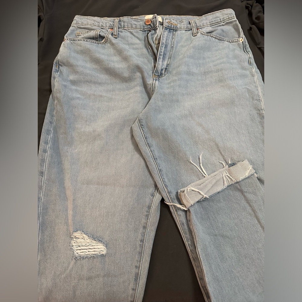 Boyfriend cut jeans